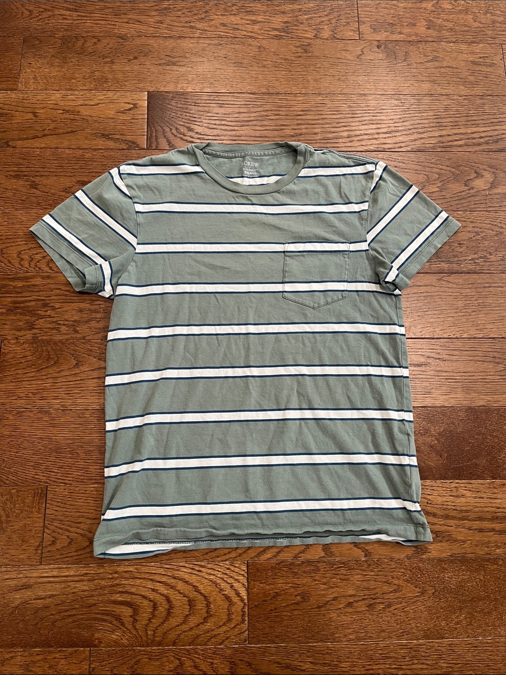 Women’s Cotton J. Crew Striped Pocket Tee